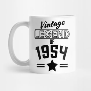 vintage legend of 1954 Mug